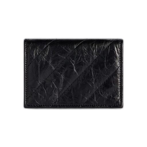 Crush Flap Card Holder Quilted 