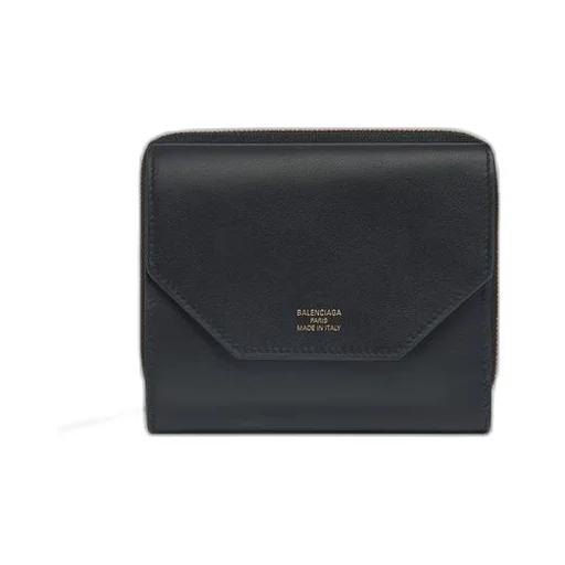 Envelope Compact Wallet With Flap