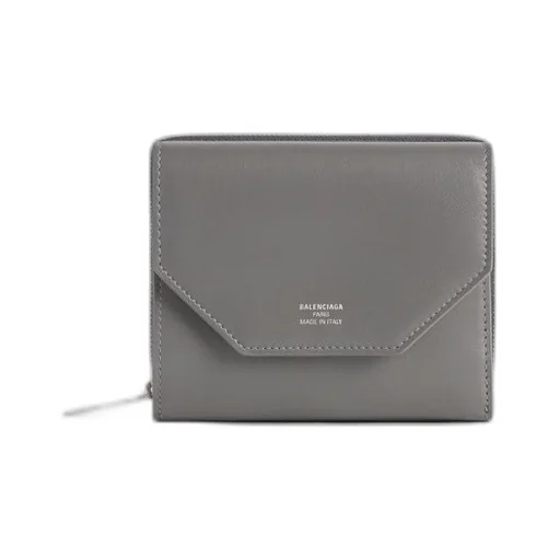 Envelope Compact Wallet With Flap 