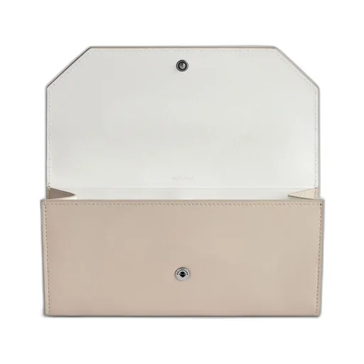 Envelope Long Wallet With Card Holder