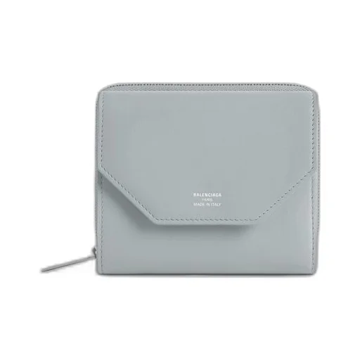 Envelope Compact Wallet With Flap 