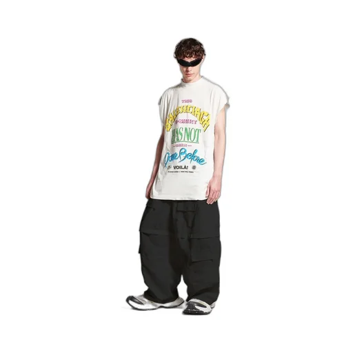 Not Been Done Sleeveless T-Shirt Oversized