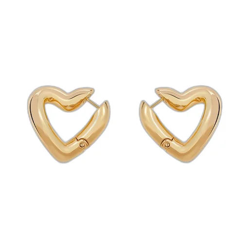 Loop Heart Earrings