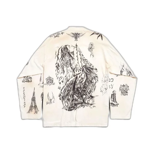 Tat Long Sleeve T-Shirt Oversized