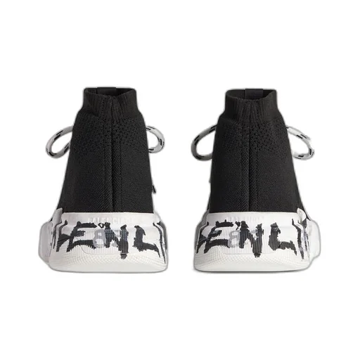 Speed 2.0 Lace-Up Graffiti Recycled Knit Sneaker 