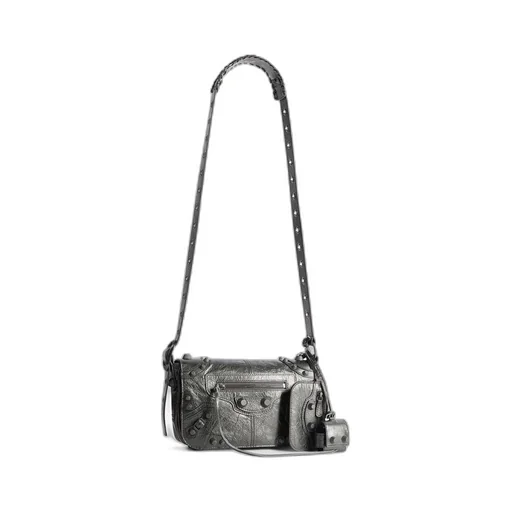 Le Cagole XS Flap Bag Metallized