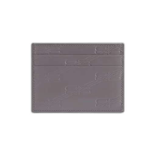 Embossed Monogram Card Case Box