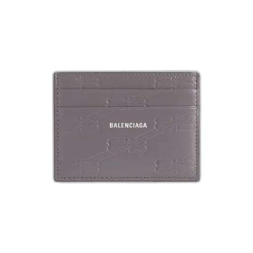 Embossed Monogram Card Case Box
