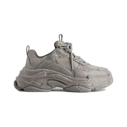 Triple S Sneaker With Rhinestones