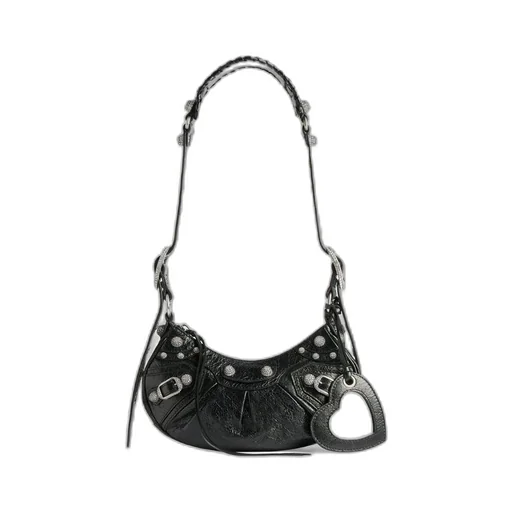 Le Cagole Shoulder Bag Xs With Rhinestones