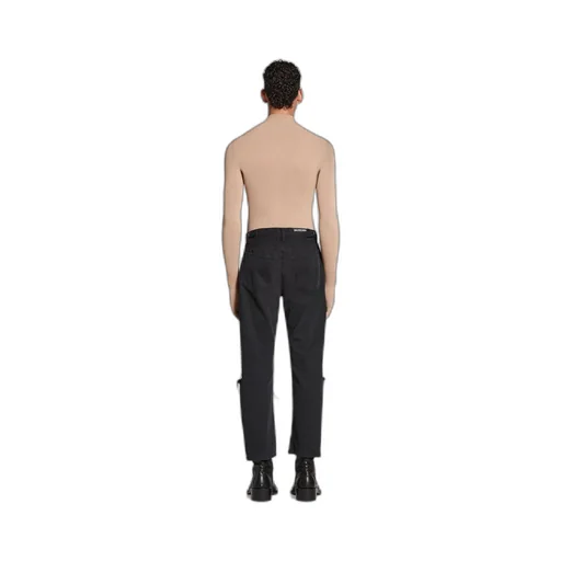 Loose Fit Buckle Pants