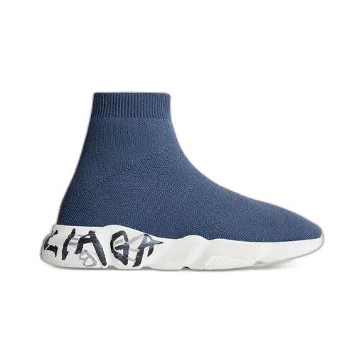 Kids - Speed Graffiti Recycled Knit Sneaker