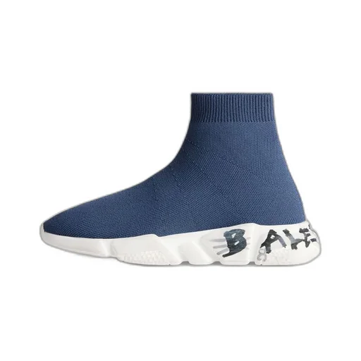 Kids - Speed Graffiti Recycled Knit Sneaker