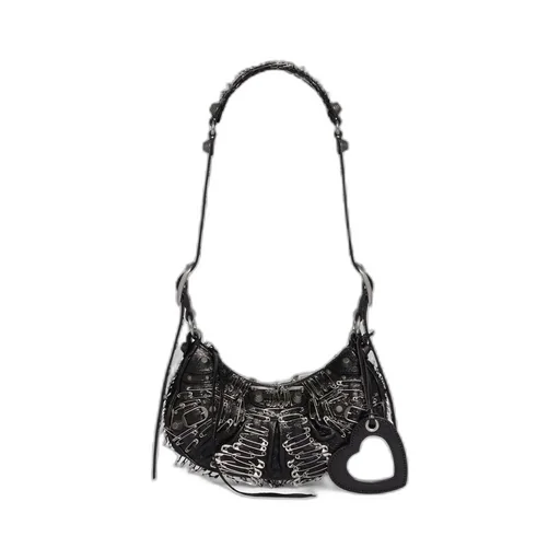 Le Cagole XS Shoulder Bag With Safety Pins