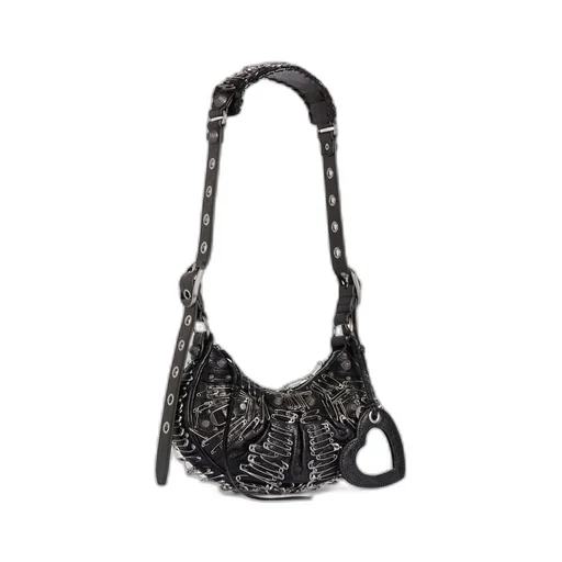 Le Cagole XS Shoulder Bag With Safety Pins
