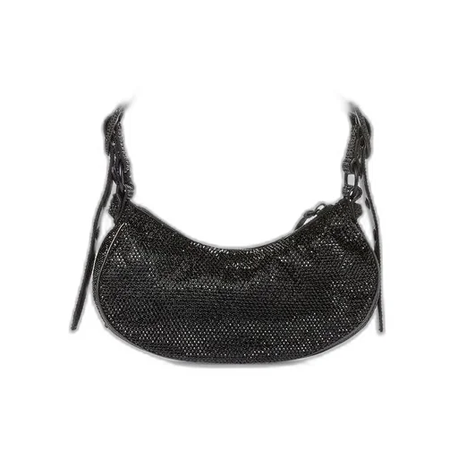 Le Cagole XS Shoulder Bag With Rhinestones