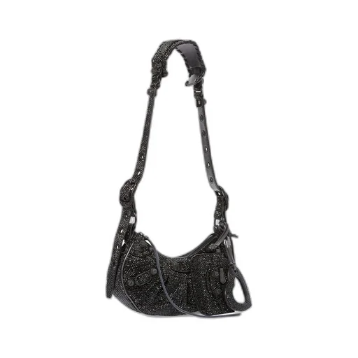 Le Cagole XS Shoulder Bag With Rhinestones