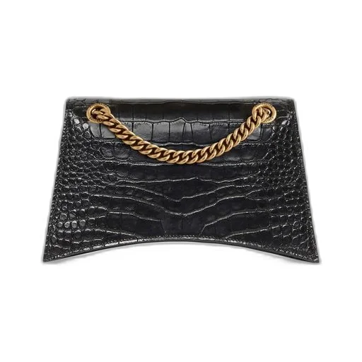 Crush Small Chain Bag Crocodile Embossed 