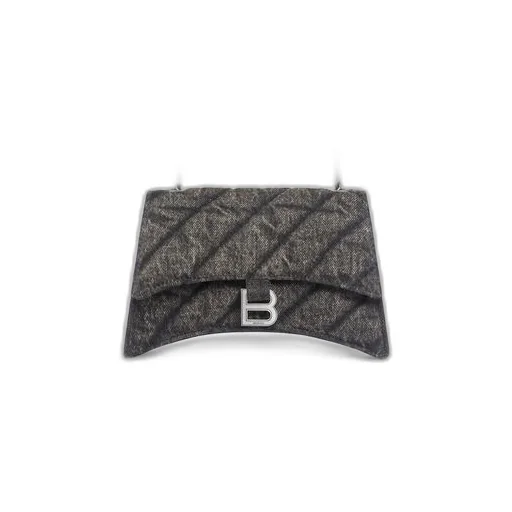 Crush XS Chain Bag Quilted Denim