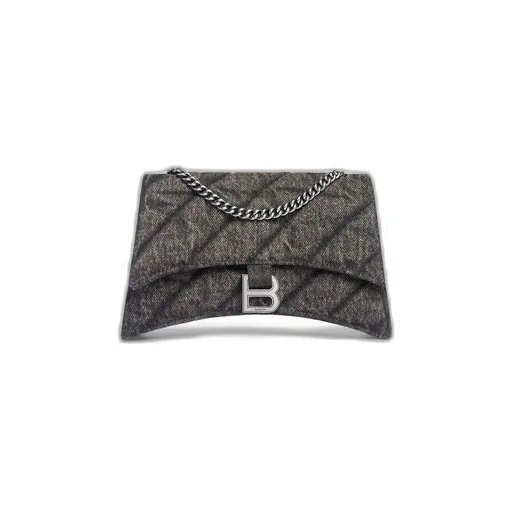 Crush XS Chain Bag Quilted Denim