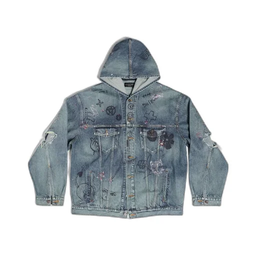 Oversized Hooded Jacket