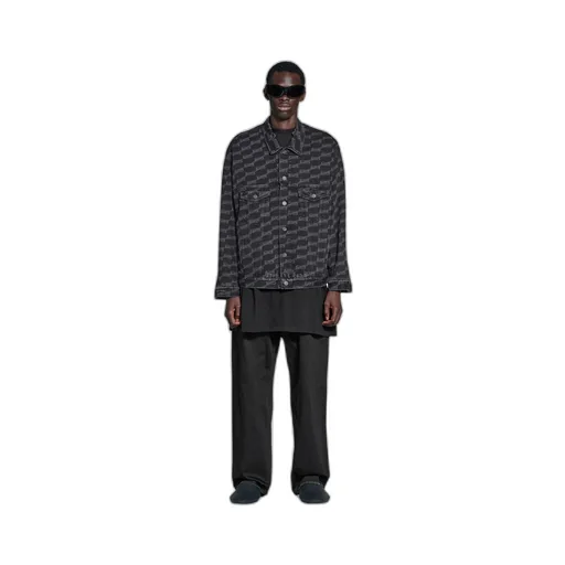 BB Monogram Large fit Jacket