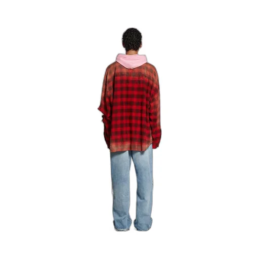 Balenciaga Hooded Shirt Oversized