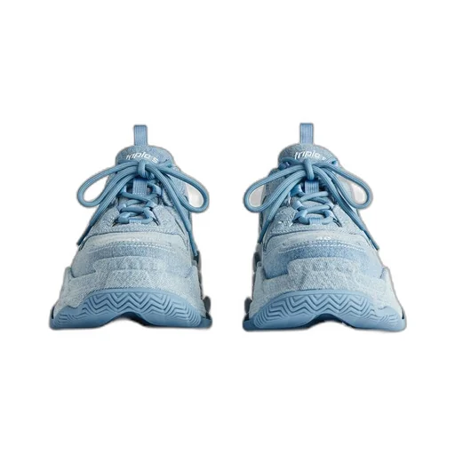 Triple S Mule Denim 