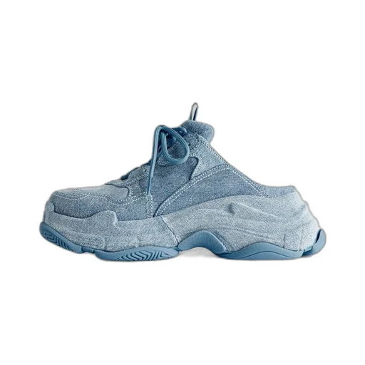 Triple S Mule Denim 