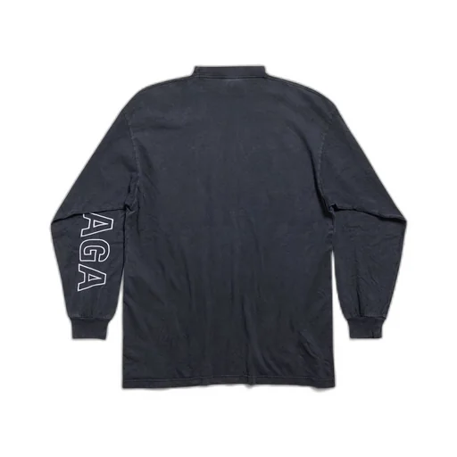 Outline Long Sleeve T-Shirt Oversized
