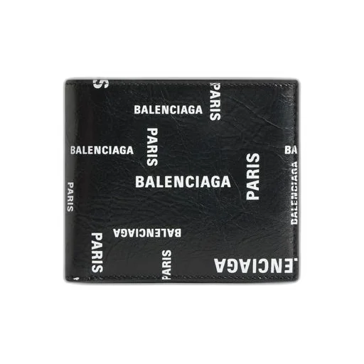 Cash Square Folded Coin Wallet Bal Paris Allover 