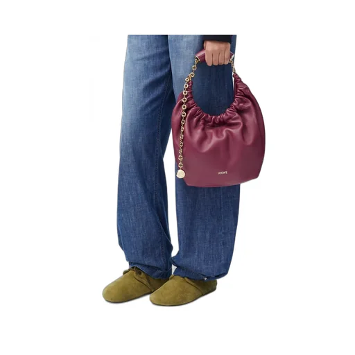 Small Squeeze bag in nappa lambskin