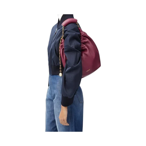Small Squeeze bag in nappa lambskin