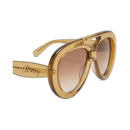 Round Spoiler Aviator sunglasses