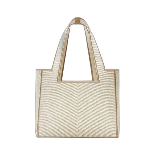 Medium LOEWE Font tote in jacquard canvas
