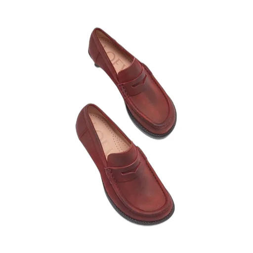 Campo loafer in waxed suede