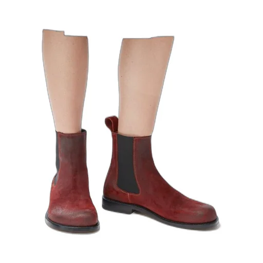Campo Chelsea boot in waxed suede
