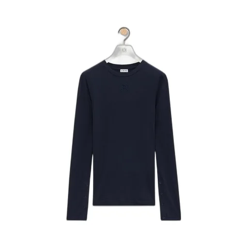 Long sleeve top in modal