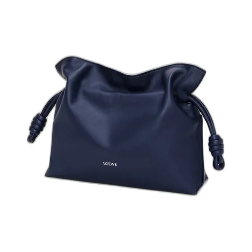 Medium Flamenco clutch in nappa calfskin