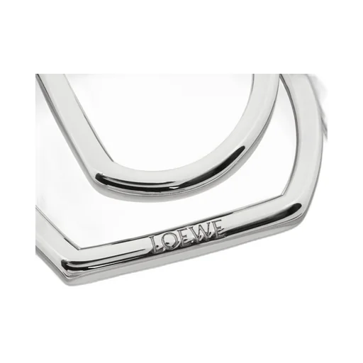 Stacked hoop earrings in sterling silver