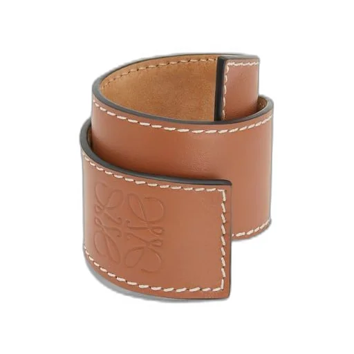 Slap bracelet in calfskin