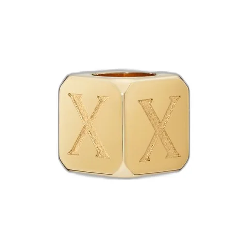 Small dice in metal
