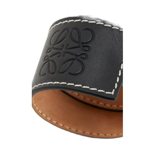 Slap bracelet in calfskin