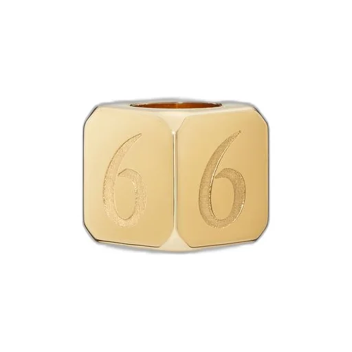 Small dice in metal