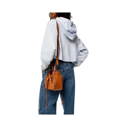 Mini Hammock drawstring in classic calfskin