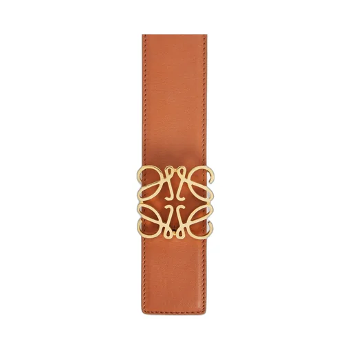 Reversible Anagram belt in smooth calfskin