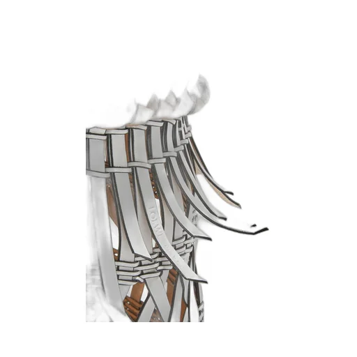 Fringes Bucket bag in calfskin