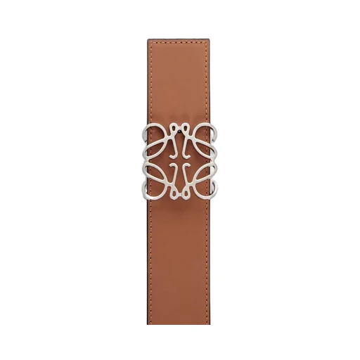 Reversible Anagram belt in smooth calfskin
