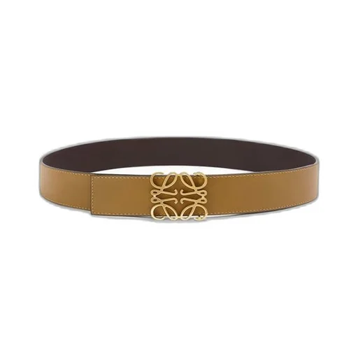 Reversible Anagram belt in smooth calfskin