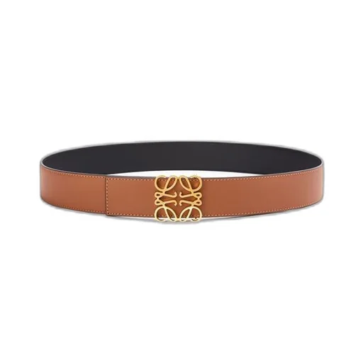 Reversible Anagram belt in smooth calfskin